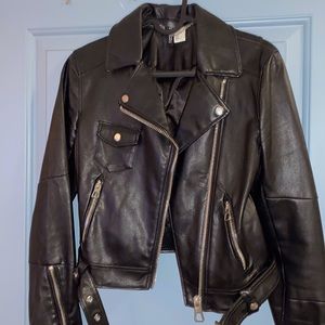 H&M Faux Leather Jacket